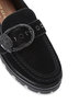 MAYFAIR CHUNKY LOAFER DR BLACK SUEDE