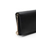 CHELSEA LONG WALLET WITH LONG CHAIN černá