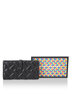 LEATHER SOFT WALLET BLACK LEATHER