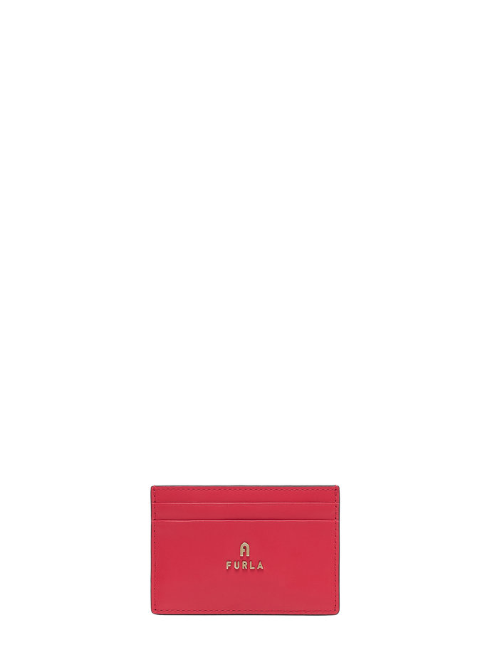 FURLA CAMELIA S CARD CASE červená